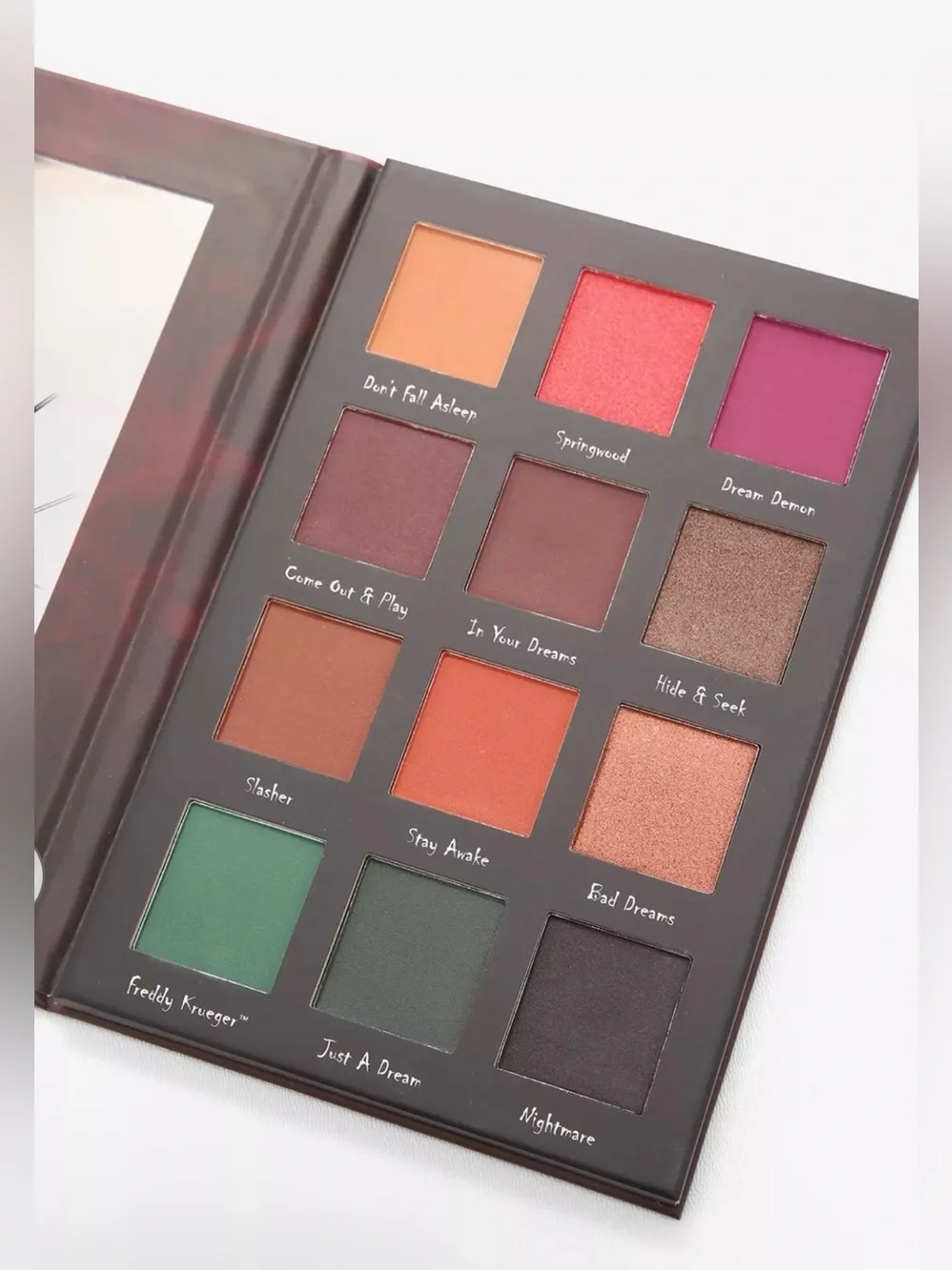 A Nightmare On Elm Street Freddy Krueger Eyeshadow Palette